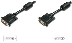 DIGITUS DVI-D 24+1 Kabel, Premium, Dual Link, 2,0 m