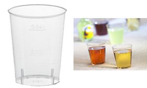 STARPAK Kunststoff-Schnapsglas, 2 cl, glasklar