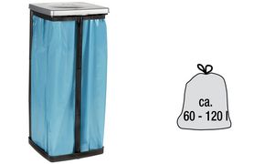 keeeper Mllsackstnder, Material: PP, silber/anthrazit