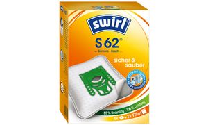 swirl Staubsaugerbeutel S 62, mit MicroporPlus-Filter