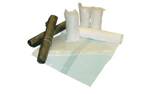 dm-folien Mlleimerbeutel, grau, 6 Liter, 310 x 370 mm