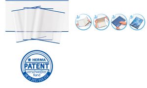 HERMA Buchschoner, (H)215 x (B)380 mm, transparent