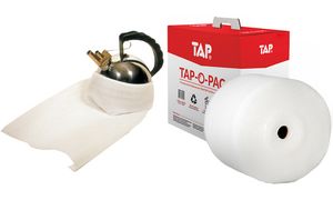 TAP Schaumstofffolie TAP-O-PAC, im Karton-Spender