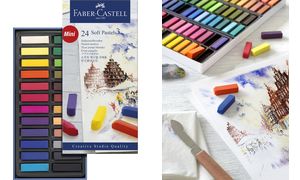 FABER-CASTELL Softpastellkreiden CREATIVE STUDIO, 48er Etui