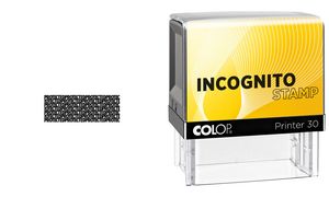 COLOP Datenschutzstempel Incognito Printer 30 LGT, gelb/
