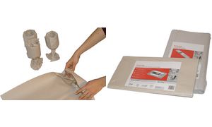 SMARTBOXPRO Packseide auf Bgen, (B)500 x (T)750 mm, grau