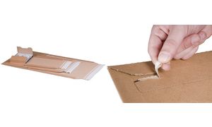 SMARTBOXPRO Universal-Versandverpackung, braun, DIN A5