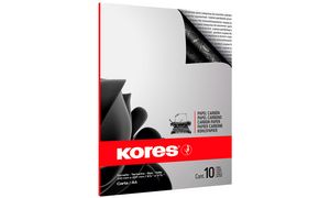Kores Kohlepapier, DIN A4, schwarz, 10 Blatt