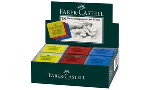 FABER-CASTELL Knetgummi-Radierer ART ERASER, sortiert