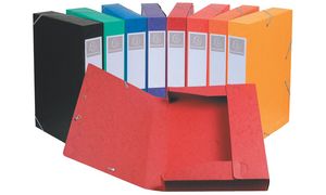 EXACOMPTA Sammelbox Cartobox, DIN A4, 25 mm, farbig sortiert