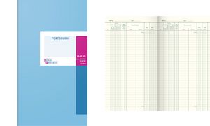 KNIG & EBHARDT Portobuch, 165 x 297 mm, 40 Blatt