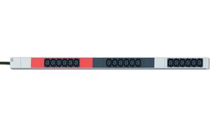 BACHMANN IT-Steckdosenleiste Basic, 1 HE, 18-fach, PDU Level