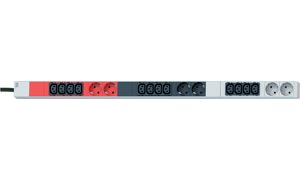 BACHMANN IT Steckdosenleiste Basic, 1 HE, 18-fach, PDU Level