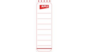 APLI Ordnerrcken-Etiketten, kurz/breit, wei