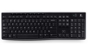 Logitech Tastatur K270, kabellos, schwarz