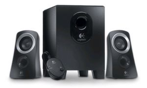 Logitech 2.1 Lautsprecher System Z313, schwarz