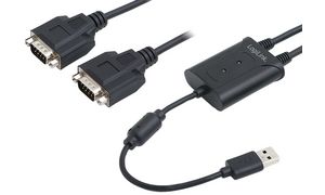 LogiLink USB 2.0 - 2 x RS232 Adapterkabel