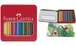 FABER-CASTELL Dreikant-Buntstifte Jumbo GRIP, 16er Etui