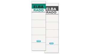 ELBA Ordnerrcken-Einsteckschild Rado Brillant, kurz/breit