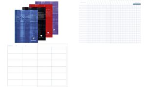 Clairefontaine Agenda de bord non millsim, A4, 144 pages