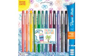 Paper:Mate Faserschreiber Flair TROPICAL VACATION, 12er Etui