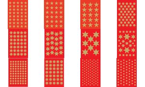HERMA Weihnachts-Sticker DECOR 
