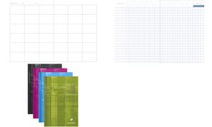 Clairefontaine Agenda de bord non millsim, A4, 72 pages