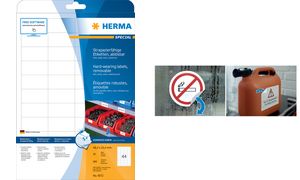 HERMA Folien-Etiketten SPECIAL, Durchmesser: 30 mm, ablsbar