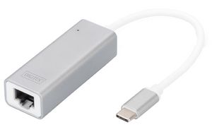 DIGITUS USB 3.0 auf Gigabit Ethernet Adapter, wei?