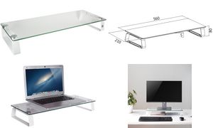 Monitorstnder, Glas