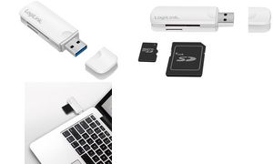 LogiLink USB 3.0 Mini Card Reader, wei?