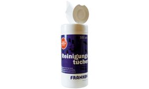 FRANKEN Tafel-Reinigungstcher, getrnkt, 100er Spenderdose
