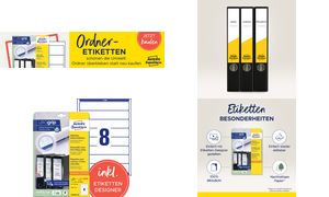AVERY Zweckform Ordnerrcken-Etiketten, 34x192 mm, ablsbar