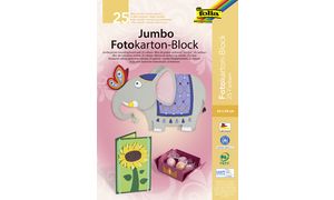 folia Jumbo Fotokartonblock, (B)240 x (H)340 mm, 300 g/qm