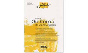KREUL Knstlerblock SOLO Goya Paper Oil Color, 240 x 320 mm