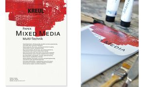 KREUL Knstlerblock Paper Mixed Media, DIN A4, 10 Blatt