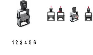 trodat Ziffernstempel Professional 4.0 5546, 6-stellig