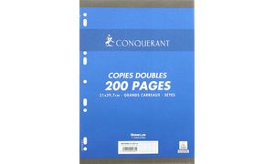 CONQUERANT Sept Kanzleipapier, DIN A4, SEYES, 100 Blatt