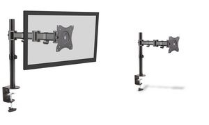 DIGITUS LCD-/LED-Monitorarm Single, mit Klemmfu, bis 69 cm