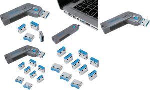 LogiLink USB Sicherheitsschloss, 10 Schlsser