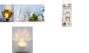 folia LED-Deko-Licht, 10 Stck inkl. 20 Batterien
