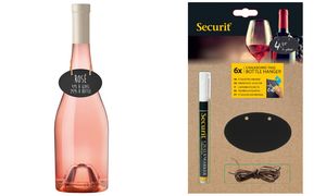 Securit Kreidetafel-Flaschenanhnger BOTTLE TAG, oval
