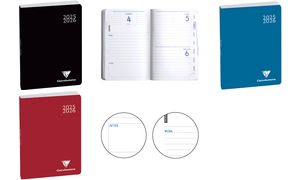 Clairefontaine Agenda scolaire Work & After, 2025/2026, noir
