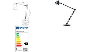 Hansa LED-Tischleuchte Valencia, schwarz