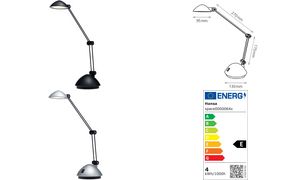 Hansa LED-Tischleuchte Space, schwarz satiniert