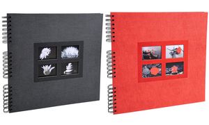 EXACOMPTA Foto-Spiralalbum Passion, 320 x 320 mm, schwarz
