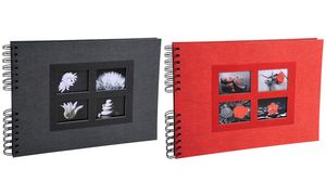 EXACOMPTA Foto-Spiralalbum Passion, 320 x 220 mm, schwarz