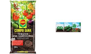 COMPO SANA Tomaten- und Gemüseerde, 20 Liter