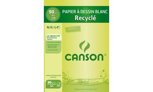 CANSON Malblock Recycling, DIN A4, 90 g/qm, 50 Blatt