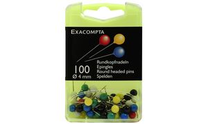 EXACOMPTA Markierungsnadeln, Gre: 4 mm, farbig sortiert